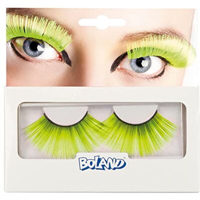 Boland BOL01616 Lange wimpers zelfklevend neongeel Boland BOL01616 Lange wimpers zelfklevend neongeel