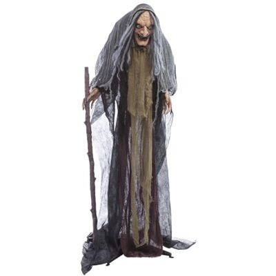 Boland Interactieve decoratie voor Halloween, feestdecoratie, horrordecoratie voor themafeest en carnaval Boland Interactieve decoratie voor Halloween, feestdecoratie, horrordecoratie voor themafeest en carnaval