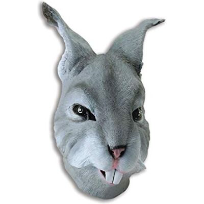 Bristol Novelty BM311 konijnenmasker, meerkleurig, Eén maat Bristol Novelty BM311 konijnenmasker, meerkleurig, Eén maat