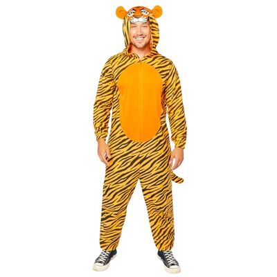 amscan 9908779 Overall, voor volwassenen, tijger, oranje, Halloween, Oranje amscan 9908779 Overall, voor volwassenen, tijger, oranje, Halloween, Oranje