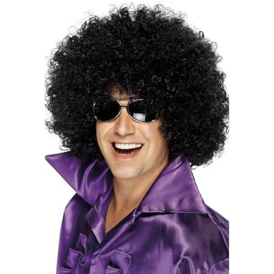 Smiffys Afro pruik, super groot, zwart Smiffys Afro pruik, super groot, zwart
