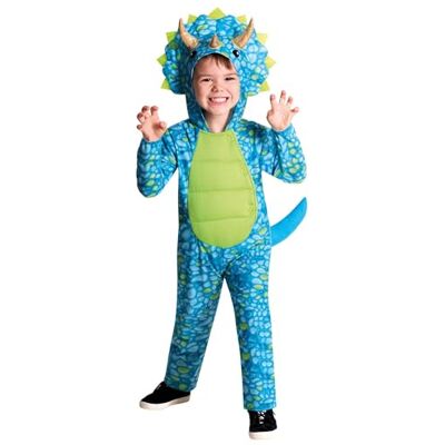 amscan 9912035 verkleedkleren, dinosaurus, blauw, voor kinderen van 6 tot 8 jaar amscan 9912035 verkleedkleren, dinosaurus, blauw, voor kinderen van 6 tot 8 jaar
