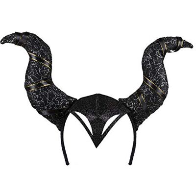 Boland 72242 Diabla haarband met muts, zwart Boland 72242 Diabla haarband met muts, zwart