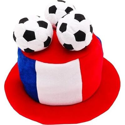 Toyland ® Frankrijk voetbalvlag fan hoed met 3D-ballonnen Wereldkampioenschap, euro, kostuumfeesten met Frankrijk eenheidsmaat voor volwassenen keuze uit 10 landen Toyland ® Frankrijk voetbalvlag fan hoed met 3D-ballonnen Wereldkampioenschap, euro, kostuumfeesten met Frankrijk eenheidsmaat voor volwassenen keuze uit 10 landen