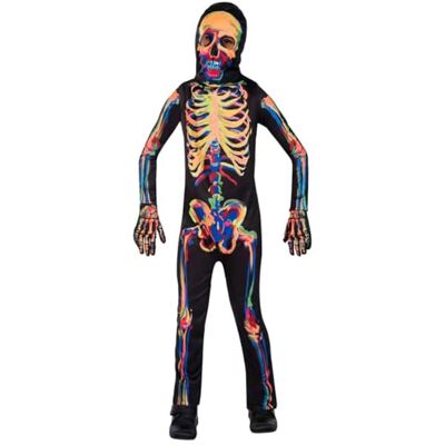 amscan Lichtgevend skeletkostuum voor kinderen van 6 tot 8 jaar amscan Lichtgevend skeletkostuum voor kinderen van 6 tot 8 jaar