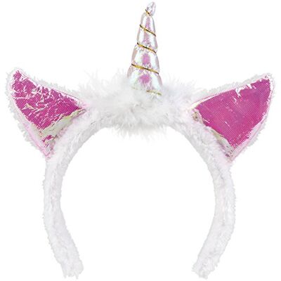 Boland 04287" Holo Unicorn haarband speelgoed, meerkleurig, één maat Boland 04287" Holo Unicorn haarband speelgoed, meerkleurig, één maat