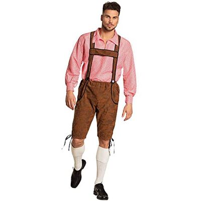 Boland 85371 Werner kostuum voor volwassenen, heren, meerkleurig, 54/56, Oktoberfest, Oktoberfest, Kirchweih, Bayern, Mottoparty, carnaval Boland 85371 Werner kostuum voor volwassenen, heren, meerkleurig, 54/56, Oktoberfest, Oktoberfest, Kirchweih, Bayern, Mottoparty, carnaval