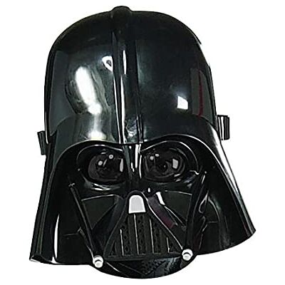 RUBIE'S Rubies Officieel Disney Star Wars Darth Vader masker voor kinderen vanaf 2 jaar, zwart RUBIE'S Rubies Officieel Disney Star Wars Darth Vader masker voor kinderen vanaf 2 jaar, zwart