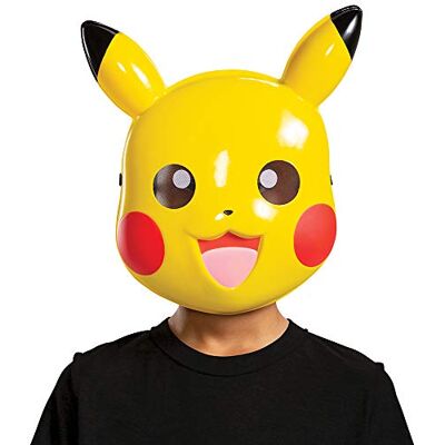 Disguise Pokémon Pikachu masker voor kinderen van 4 jaar + – officieel gelicentieerd kostuumaccessoire – hard plastic masker met iconische oren – Pokémon-kostuum voor Halloween, carnaval of themafeest Disguise Pokémon Pikachu masker voor kinderen van 4 jaar + – officieel gelicentieerd kostuumaccessoire – hard plastic masker met iconische oren – Pokémon-kostuum voor Halloween, carnaval of themafeest