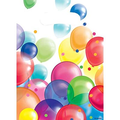 amscan 9900326 feestzakjes in ballonvorm, 8 stuks, 23 x 17 cm, feestzakjes, verjaardagsfeestzakjes voor kinderen amscan 9900326 feestzakjes in ballonvorm, 8 stuks, 23 x 17 cm, feestzakjes, verjaardagsfeestzakjes voor kinderen