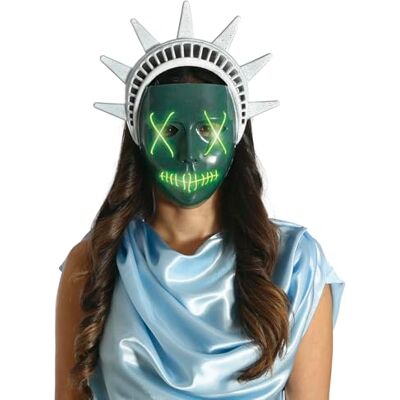 FIESTAS GUIRCA Purge Liberty masker met licht FIESTAS GUIRCA Purge Liberty masker met licht