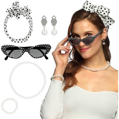 Boland Kledingset voor volwassenen, meerdelige accessoireset voor festival, carnaval of themafeest Boland Kledingset voor volwassenen, meerdelige accessoireset voor festival, carnaval of themafeest