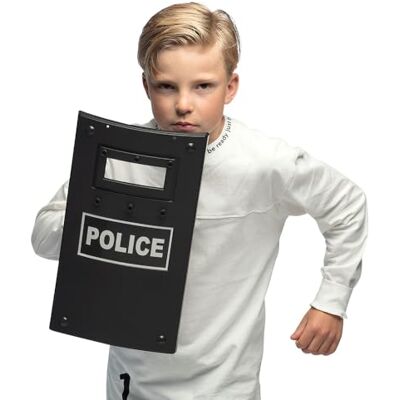 Boland 00444 Politieschild voor kinderen, 40 cm, SWAT, kostuumaccessoires voor carnaval en themafeesten Boland 00444 Politieschild voor kinderen, 40 cm, SWAT, kostuumaccessoires voor carnaval en themafeesten