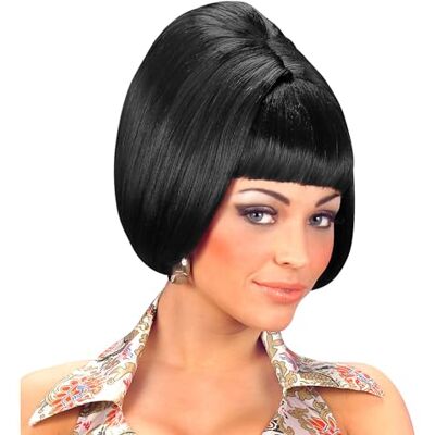 W WIDMANN MILANO Party Fashion AEC PE711 NOIRE kostuumpruik, 60, Eén maat, zwart W WIDMANN MILANO Party Fashion AEC PE711 NOIRE kostuumpruik, 60, Eén maat, zwart