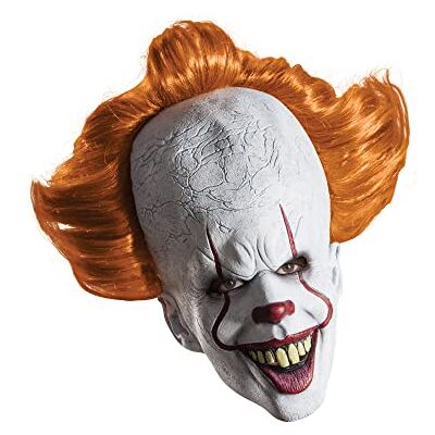RUBIE'S Officieel Pennywise IT (2017) clownmasker voor volwassenen RUBIE'S Officieel Pennywise IT (2017) clownmasker voor volwassenen