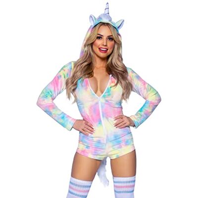 Leg Avenue Comfortabele eenhoorn, beschikt over ultrazacht fluweel pluche ritssluiting op regenboog, tie dye bromper met eenhoorn, fijne hand en taille, en magische mini-vleugels. Leg Avenue Comfortabele eenhoorn, beschikt over ultrazacht fluweel pluche ritssluiting op regenboog, tie dye bromper met eenhoorn, fijne hand en taille, en magische mini-vleugels.