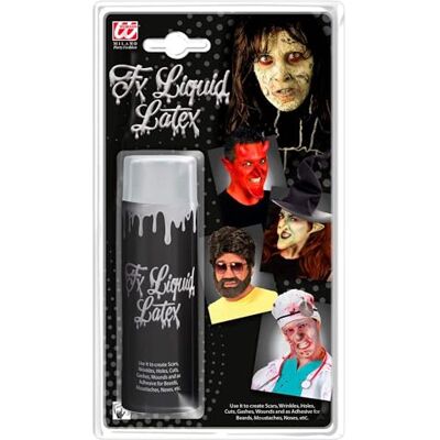 W WIDMANN MILANO Party Fashion Widmann FX-vloeibaar latex 100 ml voor Halloween, carnaval, themafeest 09607 W WIDMANN MILANO Party Fashion Widmann FX-vloeibaar latex 100 ml voor Halloween, carnaval, themafeest 09607