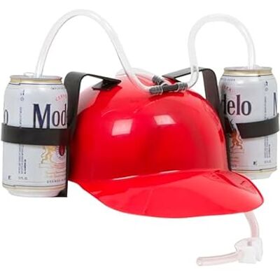 Framan Helm met bekerhouder en drinkbuis (rood) Framan Helm met bekerhouder en drinkbuis (rood)