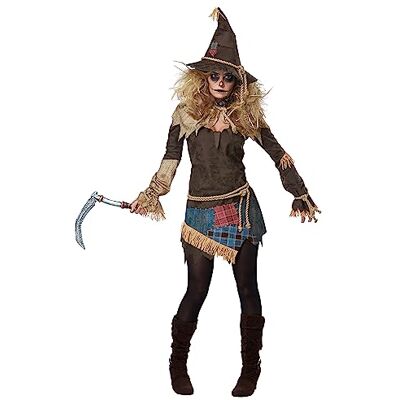 California Costumes Creepy Scarecrow Fancy Dress kostuum voor dames, maat L California Costumes Creepy Scarecrow Fancy Dress kostuum voor dames, maat L