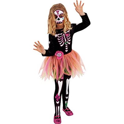 Bristol Novelty Rubie's Haunted House Kostuum Sweet Skelita Tutuween Inf S8536-S Bristol Novelty Rubie's Haunted House Kostuum Sweet Skelita Tutuween Inf S8536-S