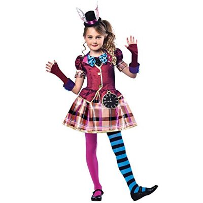 amscan Carl Fix 2019 (PKT) (Fix 4/2) (9903197) Miss Hoedenmaker kostuum voor meisjes (5-6 jaar) amscan Carl Fix 2019 (PKT) (Fix 4/2) (9903197) Miss Hoedenmaker kostuum voor meisjes (5-6 jaar)