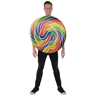 Dress Up America Amerika lolly kostuum voor volwassenen Halloween Candyland Dress Up Rainbow Candy Tuniek Dress Up America Amerika lolly kostuum voor volwassenen Halloween Candyland Dress Up Rainbow Candy Tuniek