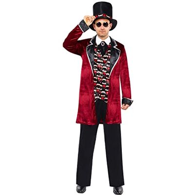 amscan Middernacht vampier Halloween kostuum heren meerkleurig M 9917909 amscan Middernacht vampier Halloween kostuum heren meerkleurig M 9917909