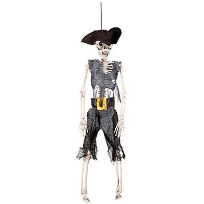 Boland 72091 Figuur Piraten Skelet Decoratie Halloween Accessoires Halloween Party Boland 72091 Figuur Piraten Skelet Decoratie Halloween Accessoires Halloween Party
