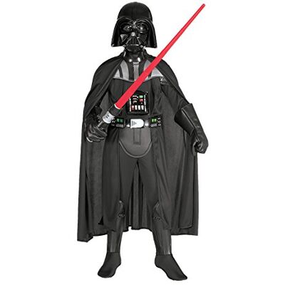 RUBIE'S Luxe Darth Vader Masker Kostuum Maat TOD 882014 RUBIE'S Luxe Darth Vader Masker Kostuum Maat TOD 882014
