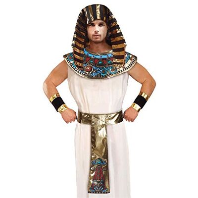Bristol Novelty DS178 Pharao kostuum accessoireset voor volwassenen, regenboog, één maat, wereldboechtdag Bristol Novelty DS178 Pharao kostuum accessoireset voor volwassenen, regenboog, één maat, wereldboechtdag