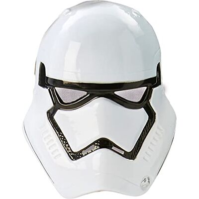 Star Wars Starwars RUBIES Officiële – Stormtrooper masker voor kinderen – eenheidsmaat – accessoires om het kostuum compleet te maken – masker van pvc, wit en zwart met elastische bevestiging Star Wars Starwars RUBIES Officiële – Stormtrooper masker voor kinderen – eenheidsmaat – accessoires om het kostuum compleet te maken – masker van pvc, wit en zwart met elastische bevestiging