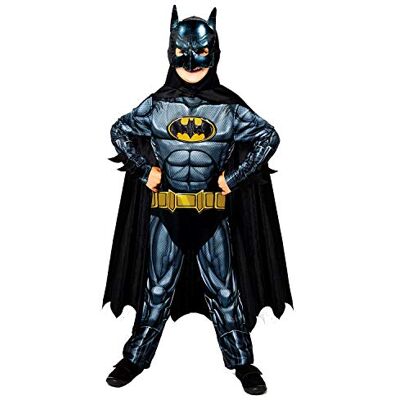 amscan Officieel Warner Bros Batman kostuum duurzaam (10-12 jaar), zwart amscan Officieel Warner Bros Batman kostuum duurzaam (10-12 jaar), zwart