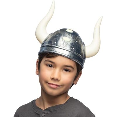 Boland Vikinghelm voor kinderen, hoofddeksel, kostuumaccessoires, carnaval of themafeest Boland Vikinghelm voor kinderen, hoofddeksel, kostuumaccessoires, carnaval of themafeest