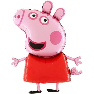 Toyland Enorme Peppa Pig folieballon 94 cm Peppa of George feestballonnen voor kinderen (Peppa Pig) Toyland Enorme Peppa Pig folieballon 94 cm Peppa of George feestballonnen voor kinderen (Peppa Pig)