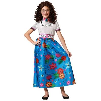 ATOSA colombiaans kostuum blauw meisje kind 10-12 jaar ATOSA colombiaans kostuum blauw meisje kind 10-12 jaar