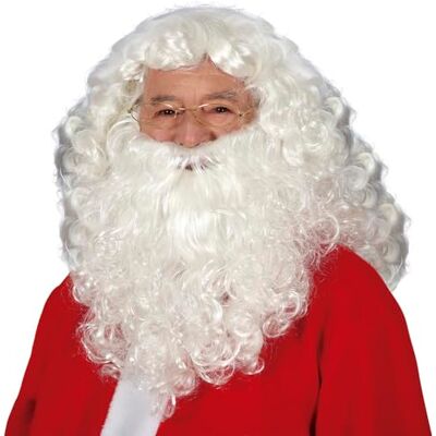 FIESTAS GUIRCA Kerstmuts en baard HQ in doos FIESTAS GUIRCA Kerstmuts en baard HQ in doos