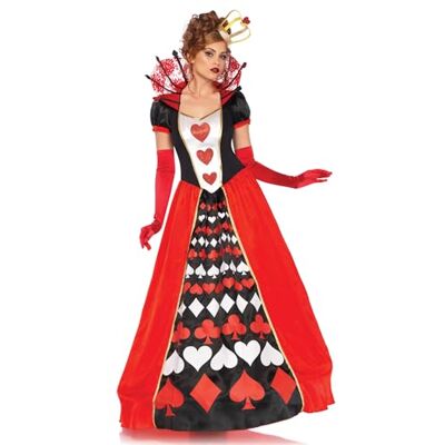 Leg Avenue Kostuum M Deluxe Queen Of Hearts meerkleurig Leg Avenue Kostuum M Deluxe Queen Of Hearts meerkleurig