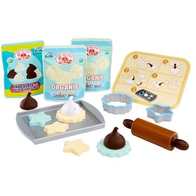 little tikes Creative Chefs Cookie Kit Met speciaal zand voor make-up It! Mix, 11 accessoires, realistisch bakspel, voor jongens en meisjes vanaf 3 jaar little tikes Creative Chefs Cookie Kit Met speciaal zand voor make-up It! Mix, 11 accessoires, realistisch bakspel, voor jongens en meisjes vanaf 3 jaar