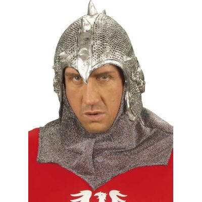 W WIDMANN MILANO Party Fashion Widmann CI8283 – middeleeuwse helm latex – Eén maat W WIDMANN MILANO Party Fashion Widmann CI8283 – middeleeuwse helm latex – Eén maat