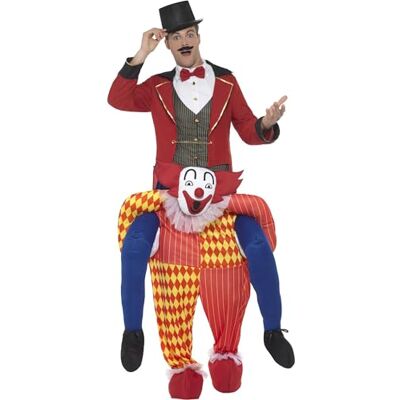 Smiffys Clownskostuum varken 47159, geel, één maat Smiffys Clownskostuum varken 47159, geel, één maat