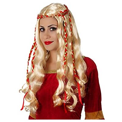 ATOSA -31803 vlechtpruik, blonde kleur (31803), kleur/uitvoering ATOSA -31803 vlechtpruik, blonde kleur (31803), kleur/uitvoering