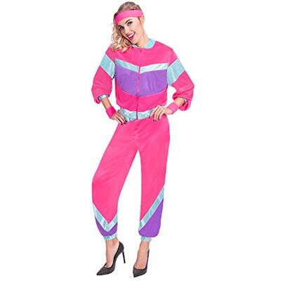 amscan (PKT) (9905799) jaren 80 schelpkostuum voor dames, maat XL amscan (PKT) (9905799) jaren 80 schelpkostuum voor dames, maat XL