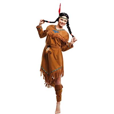 My Other Me Indiaas kostuum Viving Costumes voor dames, XL, bruin My Other Me Indiaas kostuum Viving Costumes voor dames, XL, bruin