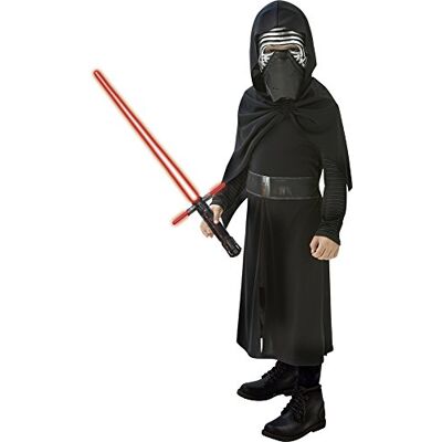 Star Wars Kylo Ren kostuum met zwaard M zwart Star Wars Kylo Ren kostuum met zwaard M zwart
