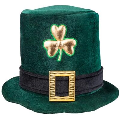 Boland 44913 St Patrick's Day uniseks hoed voor volwassenen, één maat, groen Boland 44913 St Patrick's Day uniseks hoed voor volwassenen, één maat, groen