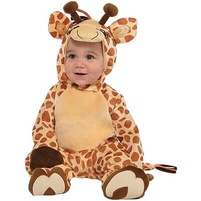 amscan Kinderkostuum schattig kleine giraffe, babykostuum, carnaval, themafeest amscan Kinderkostuum schattig kleine giraffe, babykostuum, carnaval, themafeest