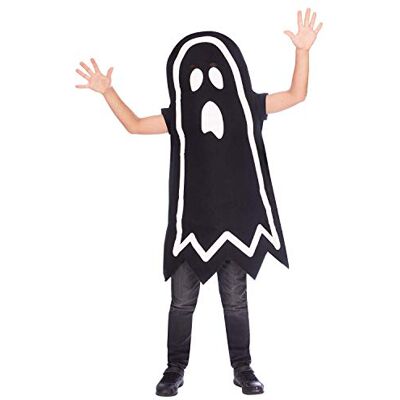 amscan 9907104 Lichtgevend spookkostuum voor jongens en meisjes Glow in the Dark Stick, full-body kostuum, carnaval, themafeest, Halloween amscan 9907104 Lichtgevend spookkostuum voor jongens en meisjes Glow in the Dark Stick, full-body kostuum, carnaval, themafeest, Halloween