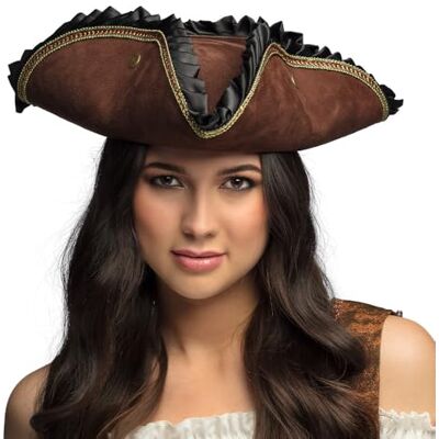 Boland Pirate Evalyn Hoed, dames, onbekend, bruin, één maat Boland Pirate Evalyn Hoed, dames, onbekend, bruin, één maat