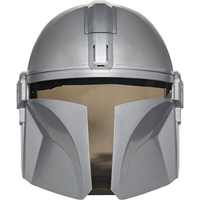 Star Wars Hasbro The Mandalorian elektronisch masker, The Mandalorian kostuum voor kinderen, met geluiden en zinnen, vanaf 5 jaar, meerkleurig, eenheidsmaat Star Wars Hasbro The Mandalorian elektronisch masker, The Mandalorian kostuum voor kinderen, met geluiden en zinnen, vanaf 5 jaar, meerkleurig, eenheidsmaat