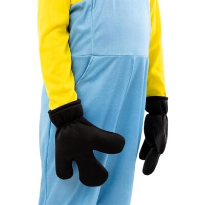 Funidelia Minions handschoenen voor meisjes en jongens, cartoon, minions, films en bioscoop, accessoires voor kinderen, verkleedaccessoires, zwart Funidelia Minions handschoenen voor meisjes en jongens, cartoon, minions, films en bioscoop, accessoires voor kinderen, verkleedaccessoires, zwart